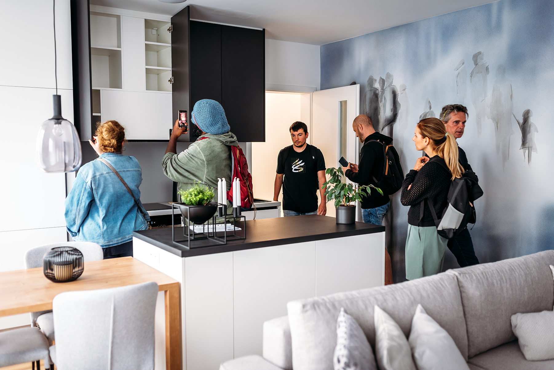 YIT v projektu HAPPI Milánská představila na Dni otevřených dveří vzorový byt.