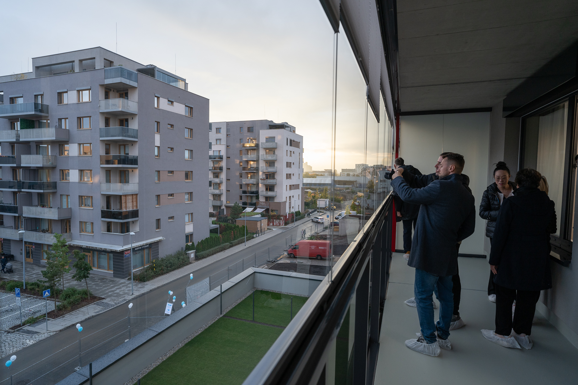 V SUOMI Hloubětín se uskutečnil Den otevřených dveří. Zájemci navštívili vzorový byt v etapě TAMPERE