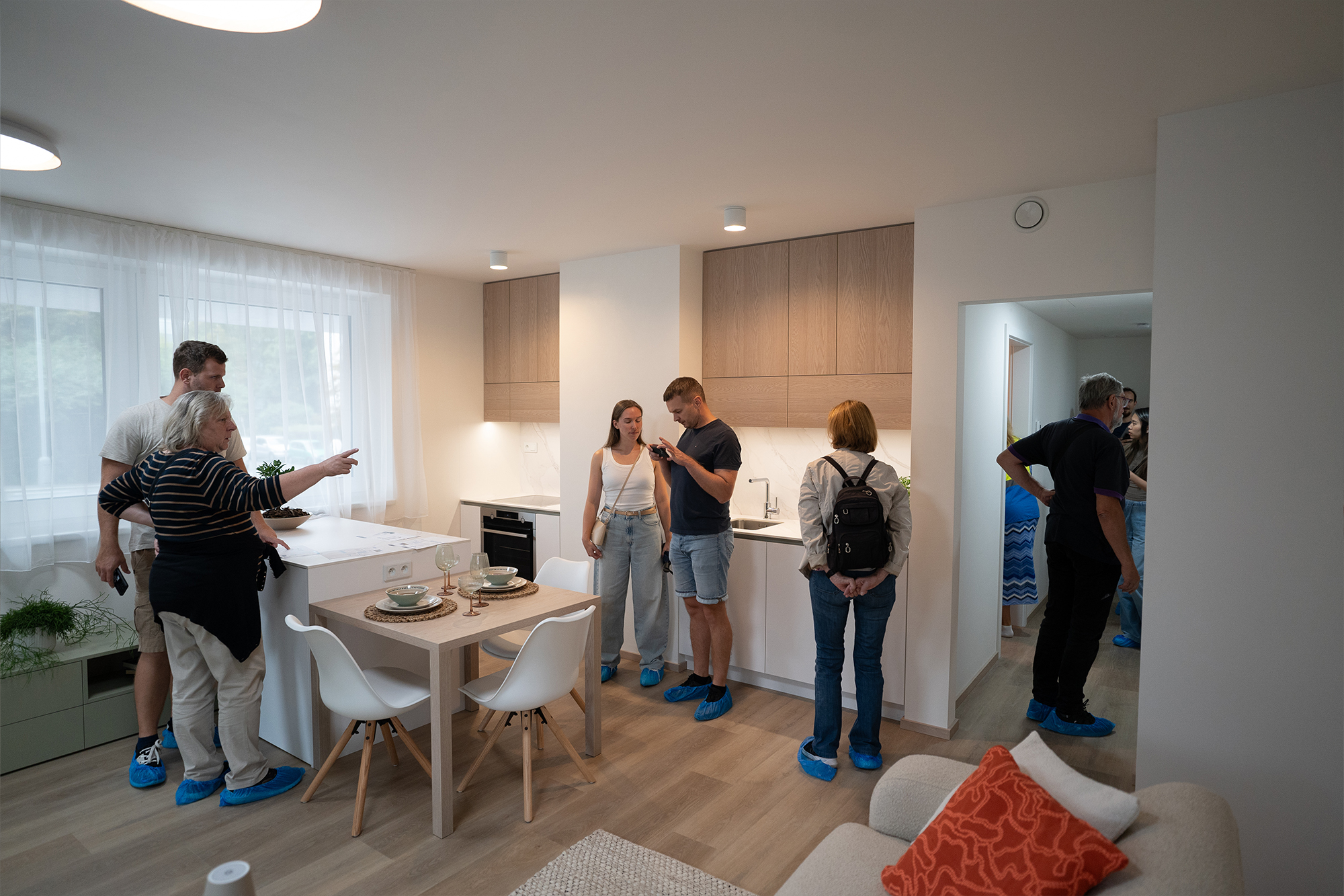 V projektu SIJA Kamýk proběhl Den otevřených dveří a byl představen vzorový byt.