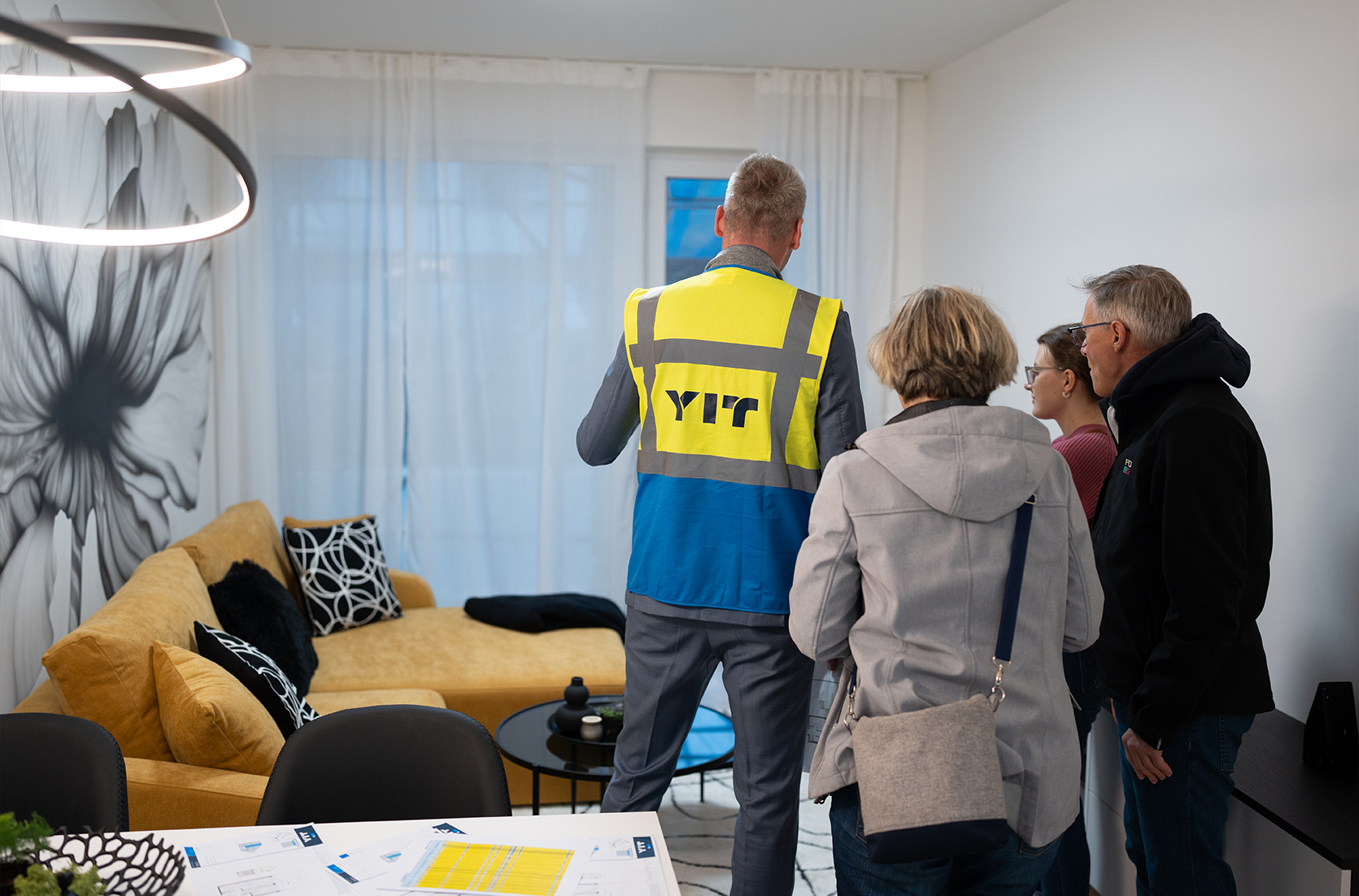 Návštěvníci Dne otevřených dveří v projektu TOIVO Roztyly I si prohlédli vzorový byt plný energie.