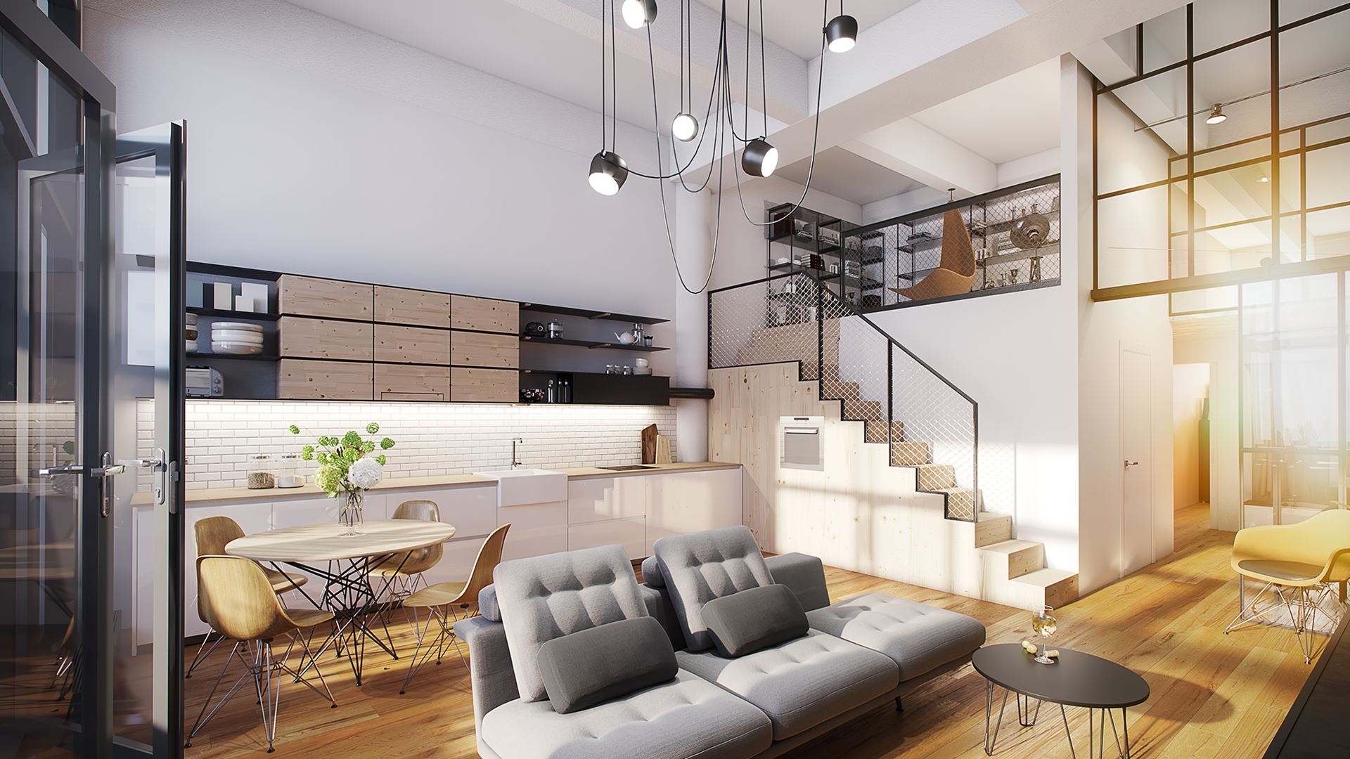 PARVI Cibulka - modern loft-style apartments