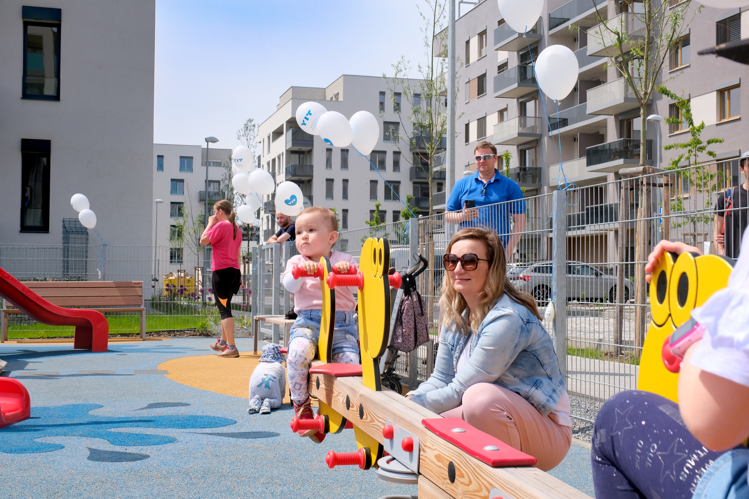 Na Den dětí jsme otevřeli nové hřiště!